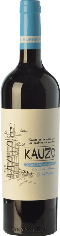 14,95 € 免费送货 | 红酒 Kauzo Malbec-Cabernet 年轻的 I.G. Valle de Uco