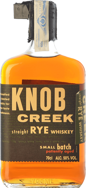 53,95 € | 波本威士忌 Knob Creek Rye 肯塔基 美国 70 cl