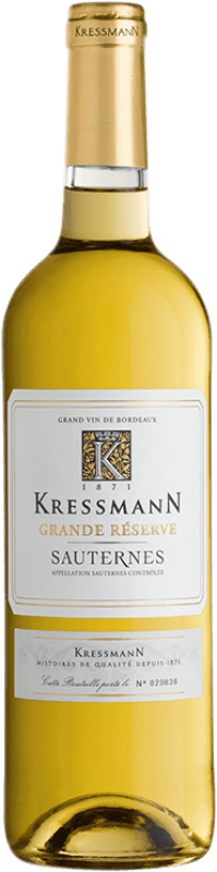 14,95 € Envio grátis | Vinho branco Kressmann Grande Reserva A.O.C. Sauternes