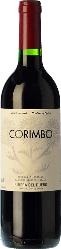 21,95 € Free Shipping | Red wine La Horra Corimbo Crianza D.O. Ribera del Duero Castilla y León Spain Tempranillo Bottle 75 cl