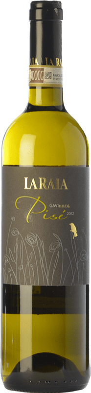 Бесплатная доставка | Белое вино La Raia Pisé D.O.C.G. Cortese di Gavi Пьемонте Италия Cortese 75 cl