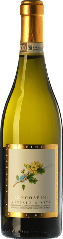 16,95 € | Сладкое вино La Spinetta Biancospino D.O.C.G. Moscato d'Asti Пьемонте Италия Muscat White 75 cl