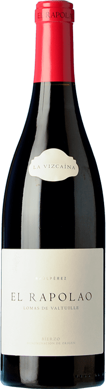 24,95 € | Red wine La Vizcaína Rapolao Crianza D.O. Bierzo Castilla y León Spain Mencía, Grenache Tintorera, Sousón, Estaladiña Bottle 75 cl