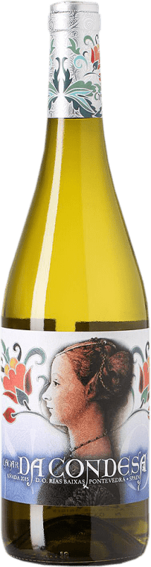 Free Shipping | White wine Lagar da Condesa D.O. Rías Baixas Galicia Spain Albariño 75 cl