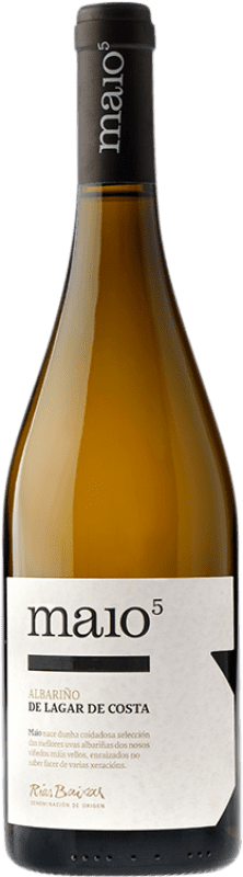 Бесплатная доставка | Белое вино Lagar de Costa Maio D.O. Rías Baixas Галисия Испания Albariño 75 cl