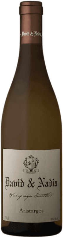 Spedizione Gratuita | Vino Bianco David & Nadia Aristargos W.O. Swartland Coastal Region Sud Africa Roussanne, Viognier, Sémillon, Chenin, Marsanne, Clairette Eco — Biologico 75 cl