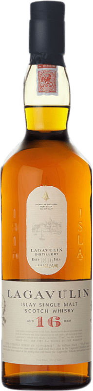 送料無料 | ウイスキーシングルモルト Lagavulin アイラ島 イギリス 16 年 70 cl