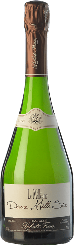 57,95 € | Espumante branco Laherte Frères Le Millésimé Deux Mille Six A.O.C. Champagne Champagne França Chardonnay, Pinot Meunier 75 cl