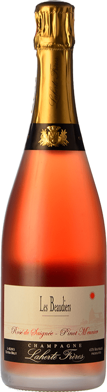 111,95 € Envio grátis | Espumante Rosé Laherte Frères Les Beaudiers Rosé de Saignée — Rosé de Sangria A.O.C. Champagne