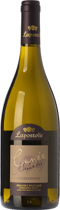 23,95 € | White wine Lapostolle Cuvée Alexandre Aged I.G. Valle de Casablanca Valley of Casablanca Chile Chardonnay Bottle 75 cl