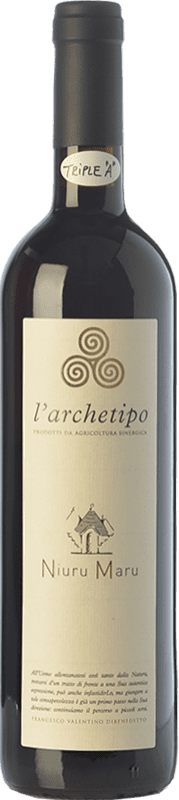 18,95 € | Red wine L'Archetipo Niuru Maru I.G.T. Salento Campania Italy Negroamaro Bottle 75 cl