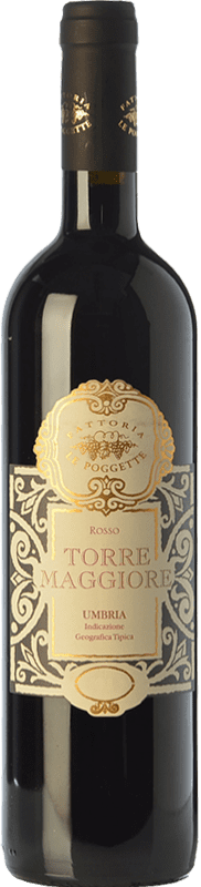 19,95 € Spedizione Gratuita | Vino rosso Le Poggette Torre Maggiore I.G.T. Umbria