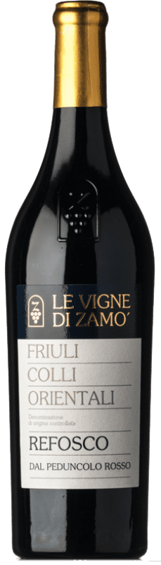 16,95 € | Vinho tinto Zamò D.O.C. Colli Orientali del Friuli Friuli-Venezia Giulia Itália Riflesso dal Peduncolo Rosso 75 cl