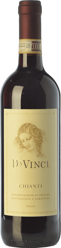 8,95 € Spedizione Gratuita | Vino rosso Leonardo da Vinci Da Vinci D.O.C.G. Chianti