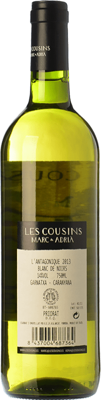 17,95 € Free Shipping | White wine Les Cousins L'Antagonique Crianza D.O.Ca. Priorat Catalonia Spain Grenache, Carignan, Grenache White, Trepat, Macabeo, Escanyavella Bottle 75 cl