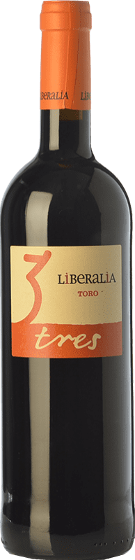 8,95 € Бесплатная доставка | Красное вино Liberalia Tres молодое D.O. Toro