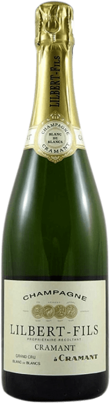 Бесплатная доставка | Белое игристое Lilbert Grand Cru брют A.O.C. Champagne шампанское Франция Chardonnay 75 cl