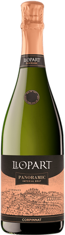 18,95 € | White sparkling Llopart Imperial Panoramic Brut Gran Reserva D.O. Cava Catalonia Spain Macabeo, Xarel·lo, Chardonnay, Parellada Bottle 75 cl