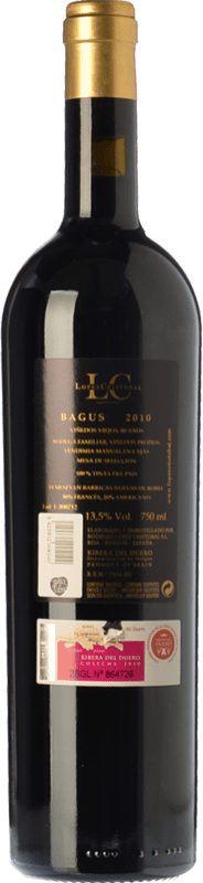 45,95 € Envío gratis | Vino tinto López Cristóbal Bagús Crianza D.O. Ribera del Duero Castilla y León España Tempranillo Botella 75 cl