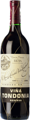 Free Shipping | Red wine López de Heredia Viña Tondonia Reserve D.O.Ca. Rioja The Rioja Spain Tempranillo, Grenache, Graciano, Mazuelo 75 cl