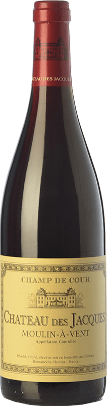 Envío gratis | Vino tinto Louis Jadot Château des Jacques Champ de Coeur Crianza A.O.C. Moulin à Vent Beaujolais Francia Gamay 75 cl