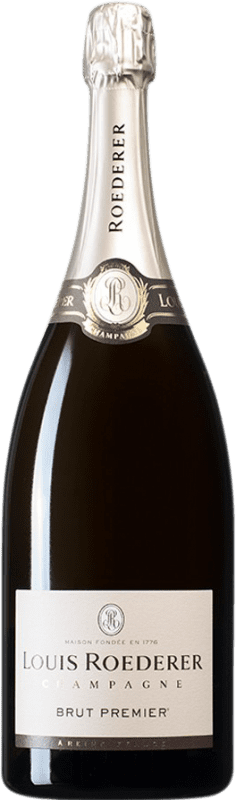 Envio grátis | Espumante branco Louis Roederer Premier Brut Grande Reserva A.O.C. Champagne Champagne França Pinot Preto, Chardonnay, Pinot Meunier Garrafa Imperial-Mathusalem 6 L