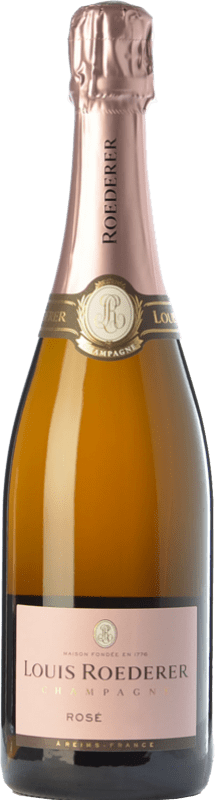 84,95 € | Espumante rosé Louis Roederer Rosé Brut A.O.C. Champagne Champagne França Pinot Preto, Chardonnay 75 cl