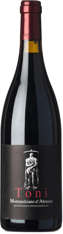 35,95 € | Red wine Cataldi Madonna Tonì D.O.C. Montepulciano d'Abruzzo Abruzzo Italy Montepulciano Bottle 75 cl