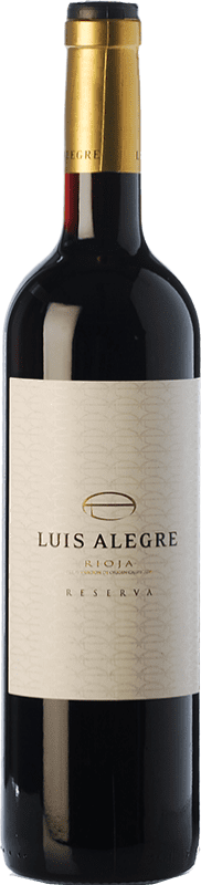 16,95 € | Красное вино Luis Alegre Резерв D.O.Ca. Rioja Ла-Риоха Испания Tempranillo, Graciano 75 cl