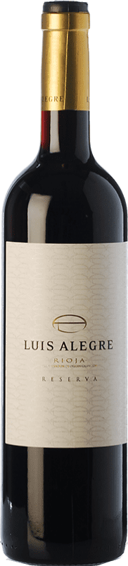 18,95 € | Красное вино Luis Alegre Резерв D.O.Ca. Rioja Ла-Риоха Испания Tempranillo, Graciano 75 cl