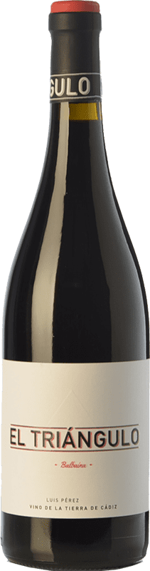 18,95 € | Red wine Luis Pérez El Triángulo Joven I.G.P. Vino de la Tierra de Cádiz Andalusia Spain Tintilla de Rota Bottle 75 cl