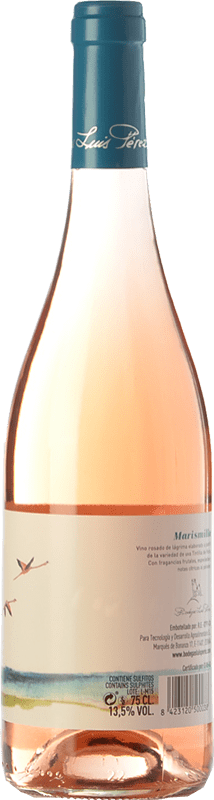 11,95 € Free Shipping | Rosé wine Luis Pérez Marismilla I.G.P. Vino de la Tierra de Cádiz Andalusia Spain Tintilla de Rota Bottle 75 cl