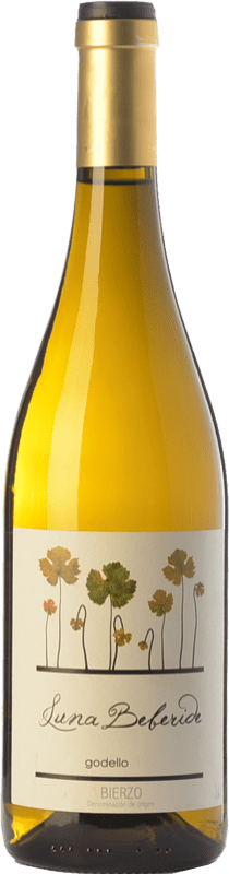 Envio grátis | Vinho Branco Luna Beberide D.O. Bierzo Castela e Leão Espanha Godello 75 cl