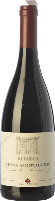 44,95 € 免费送货 | 红酒 Lungarotti Rubesco Vigna Monticchio 预订 D.O.C.G. Torgiano Rosso Riserva