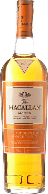 ウイスキーシングルモルト Macallan Amber 70 cl.