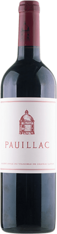97,95 € | Red wine Château Latour A.O.C. Pauillac Bordeaux France Merlot, Cabernet Sauvignon, Cabernet Franc Bottle 75 cl
