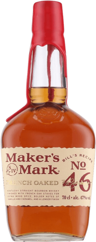 Envoi gratuit | Whisky Bourbon Maker's Mark 46 Kentucky États Unis 70 cl