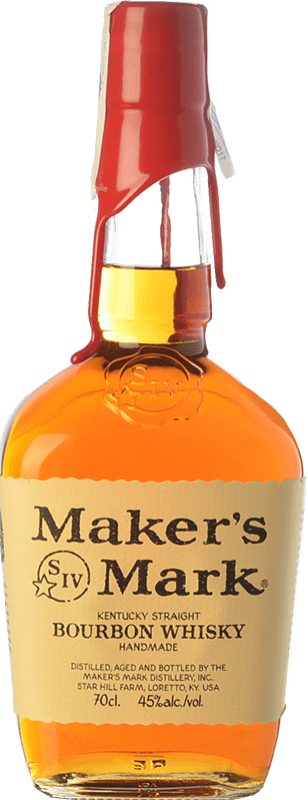 42,95 € Envio grátis | Whisky Bourbon Maker's Mark Original