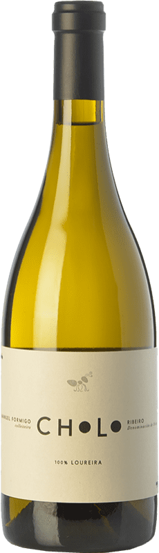 16,95 € | Белое вино Formigo Cholo D.O. Ribeiro Галисия Испания Loureiro 75 cl