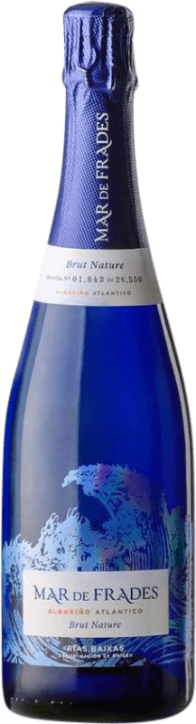 19,95 € | White sparkling Mar de Frades Brut Nature D.O. Rías Baixas Galicia Spain Albariño Bottle 75 cl
