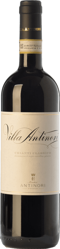 59,95 € | Red wine Marchesi Antinori Villa Antinori Riserva Reserva D.O.C.G. Chianti Classico Tuscany Italy Merlot, Cabernet Sauvignon, Sangiovese Magnum Bottle 1,5 L