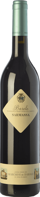 56,95 € Free Shipping | Red wine Marchesi di Barolo Sarmassa D.O.C.G. Barolo Piemonte Italy Nebbiolo Bottle 75 cl