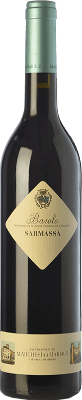 94,95 € Spedizione Gratuita | Vino rosso Marchesi di Barolo Sarmassa D.O.C.G. Barolo