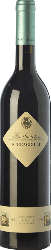 42,95 € Spedizione Gratuita | Vino rosso Marchesi di Barolo Serragrilli D.O.C.G. Barbaresco