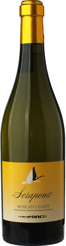 Бесплатная доставка | Сладкое вино Marenco Scrapona D.O.C.G. Moscato d'Asti Пьемонте Италия Muscat White 75 cl