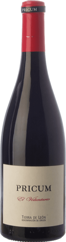 28,95 € Free Shipping | Red wine Margón Pricum Voluntario Crianza D.O. Tierra de León Castilla y León Spain Prieto Picudo Bottle 75 cl