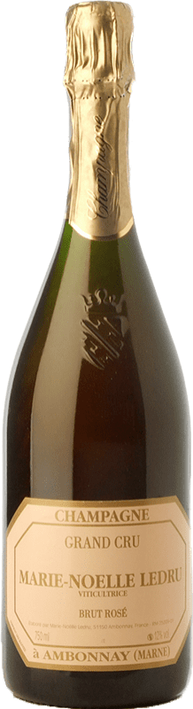 Kostenloser Versand | Rosé Sekt Marie-Noelle Ledru Grand Cru Rosé Brut Reserve A.O.C. Champagne Champagner Frankreich Spätburgunder 75 cl