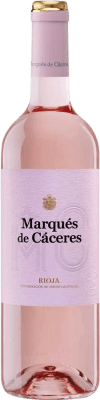 Бесплатная доставка | Розовое вино Marqués de Cáceres D.O.Ca. Rioja Ла-Риоха Испания Tempranillo, Grenache 75 cl