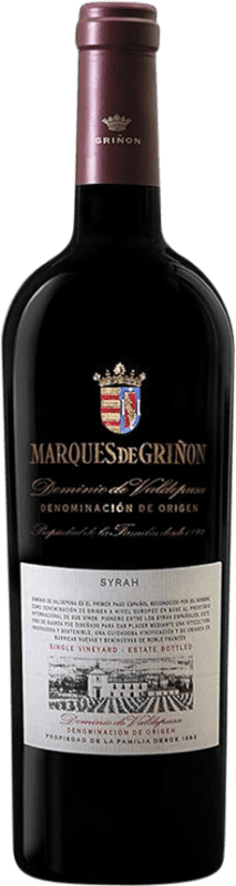 24,95 € | Vinho tinto Marqués de Griñón Crianza D.O.P. Vino de Pago Dominio de Valdepusa Castela-Mancha Espanha Syrah 75 cl