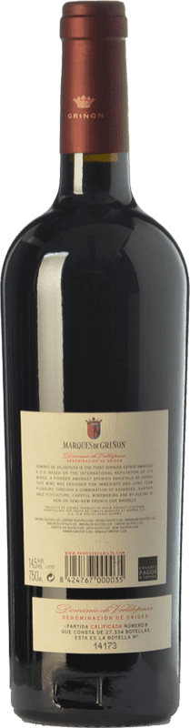 29,95 € Free Shipping | Red wine Marqués de Griñón Crianza D.O.P. Vino de Pago Dominio de Valdepusa Castilla la Mancha Spain Syrah Bottle 75 cl